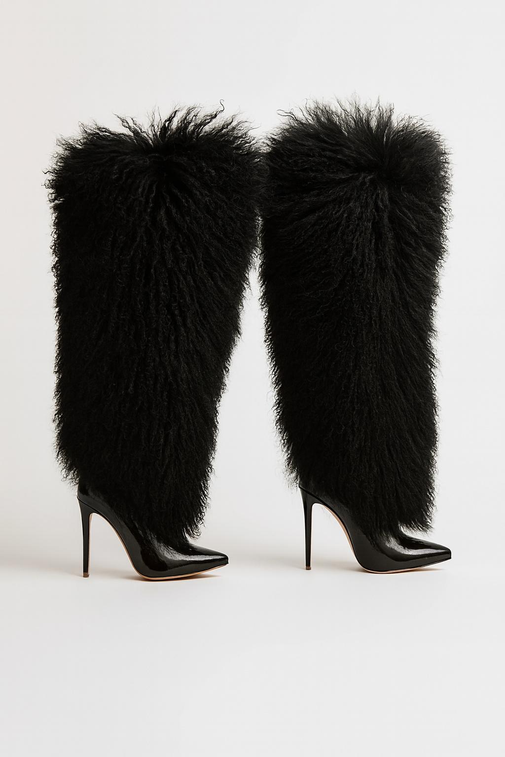 Hottie Faux Fur Over-The-Knee Boots
